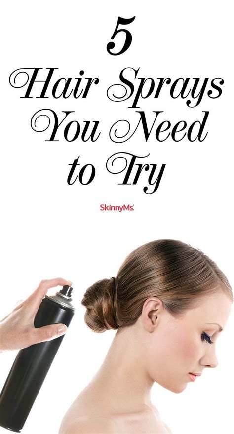 5 Hair Sprays You Need to Try | Hair spray bottle, Hair spray paint ...