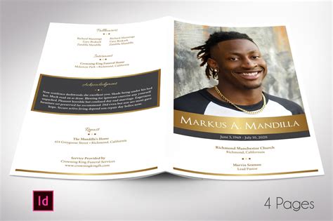 Funeral Flyer Template - Detrester.com