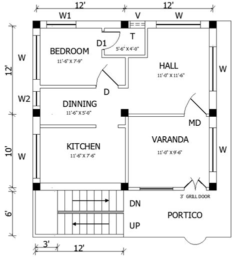 Simple Floor Plan Autocad File Download : Autocad Floor Plan | Bodenewasurk