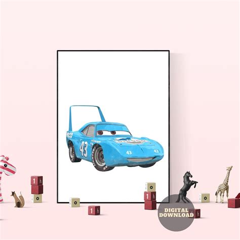 Strip Weathers Disney Pixar Cars Disney Cars Print Disney - Etsy