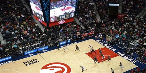 Atlanta Hawks Interactive Seating Chart with Seat Views