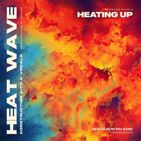 Heatwave Album Art - Photoshop PSD