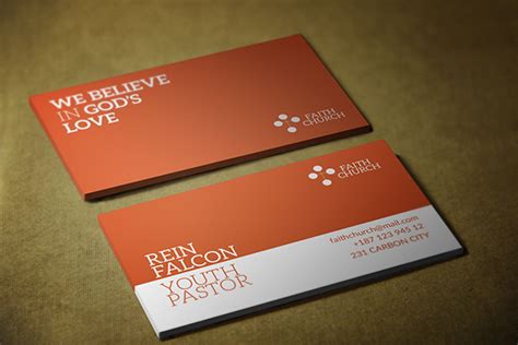 Church Business Card - 6+ Examples