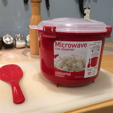 Product Review: Sistema Microwave Rice Steamer — | Microwave rice cooker, How to cook rice ...