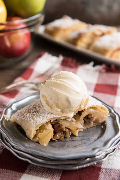 Apfelstrudel Recipe (German Apple Strudel) - House of Nash Eats