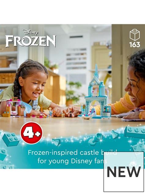 LEGO Disney Princess Elsa’s Frozen Castle Set 43238 | very.co.uk