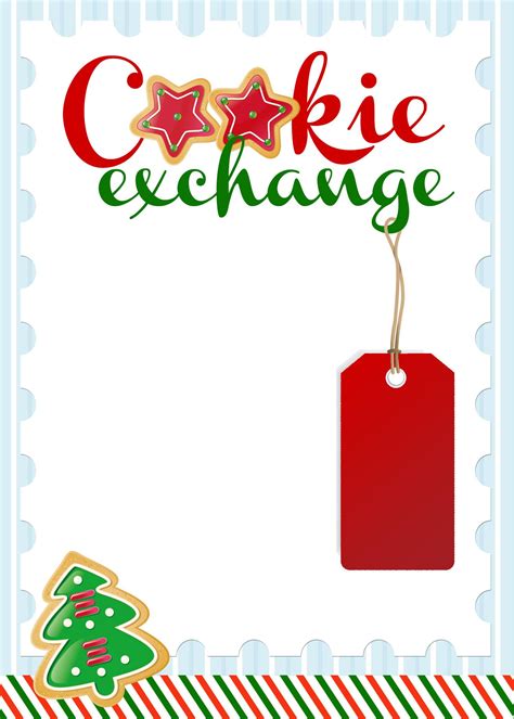 Christmas Party Invitation Templates Free Printable | Christmas party invitations free, Cookie ...