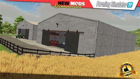 FS22 | Concrete Shed Pack - Farming Simulator 22 New Mods Review (2K 60Hz) - YouTube