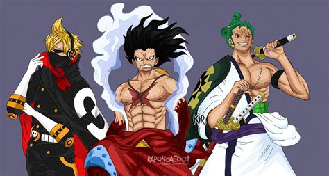 One Piece Zoro Sanji Luffy