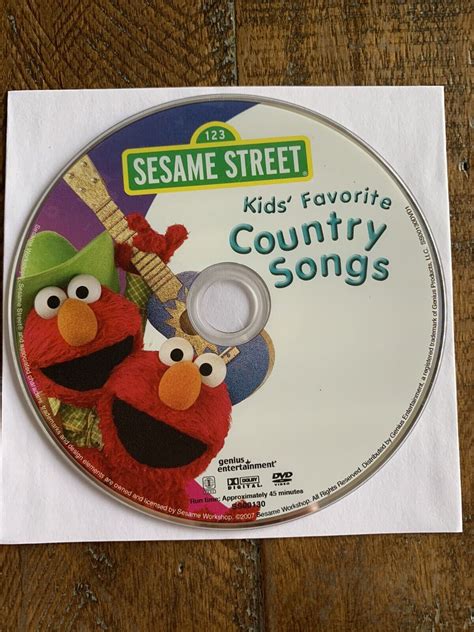 Sesame Street - Kids Favorite Country Songs (DVD, 2007) 891264001304 | eBay