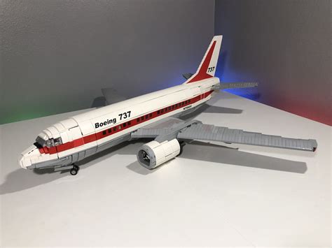 More detailed pics of the 737 in house colors | BigPlanes | Flickr Lego Plane, Airport Photos ...