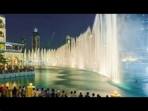 Dubai Canal Waterfall - YouTube