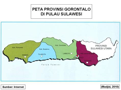 PETA DIGITAL: Peta Provinsi Gorontalo, Sulawesi 02