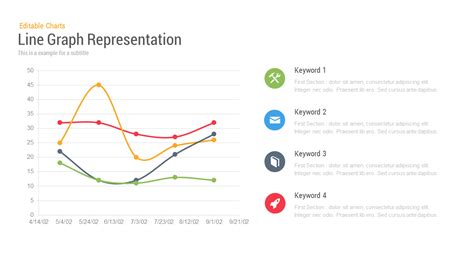 Line Chart Representation PowerPoint Templates - Slidebazaar