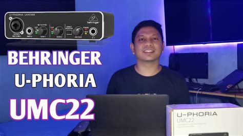 BEHRINGER U-Phoria UMC22 Review (Philippines) - YouTube