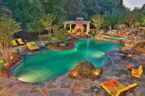 swimming pool designs and landscaping | ... Landscaping Ideas Small Backyard Swimming Pool ...