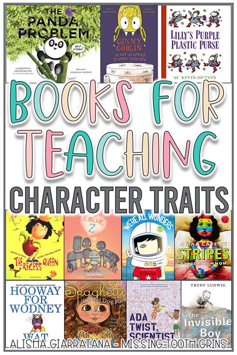 11 Books To Teach Character & Character Traits - Missing Tooth Grins | Teaching character ...