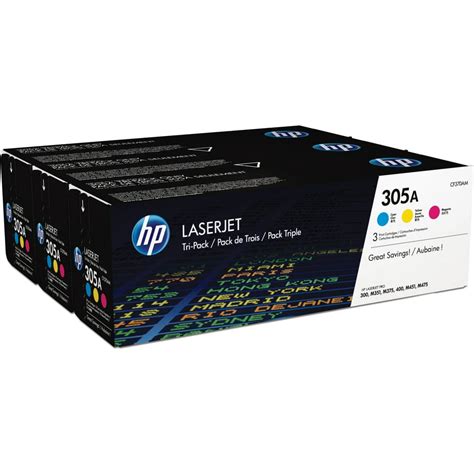 HP 305A (CF370AM) Toner Cartridges - Cyan, Magenta, Yellow (3 pack) - Walmart.com - Walmart.com