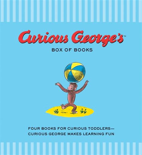 Curious George: Curious George's Box of Books (Board book) - Walmart.com