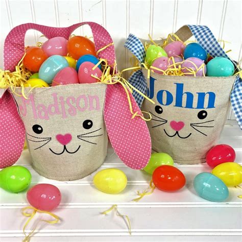 Personalized Easter Bunny Basket Just $9.99! - Freebies2Deals