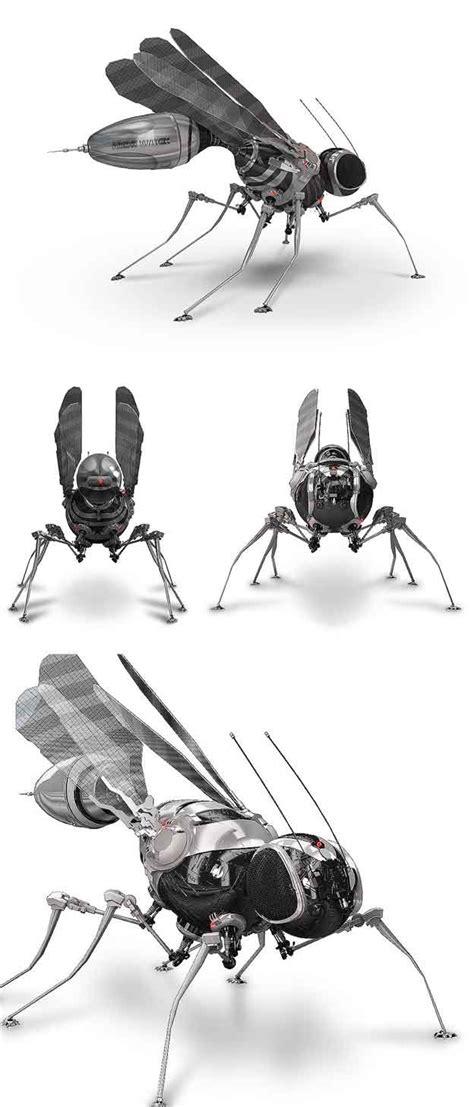 Attack of the mosquito robots – nano insects! – 1X57