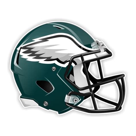 Philadelphia Eagles Football Helmet Decal | Etsy