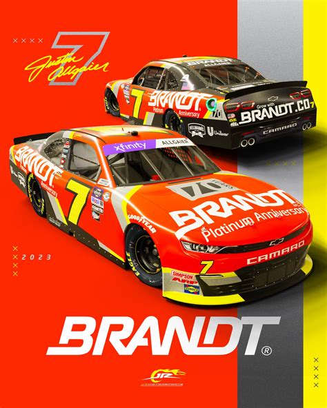 2023 #7 JR Motorsports Xfinity Series Paint Schemes – Jayski's NASCAR Silly Season Site