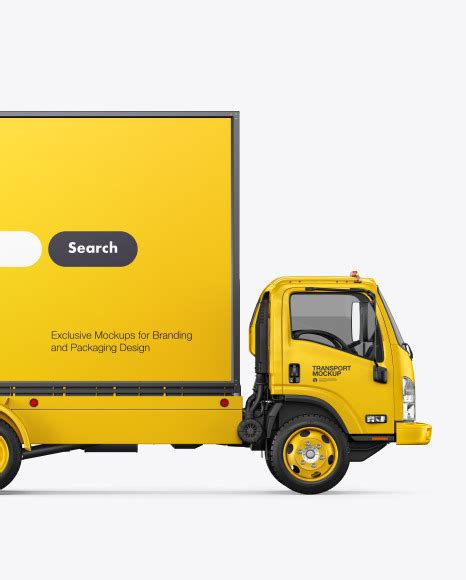 Truck Billboard Mockup