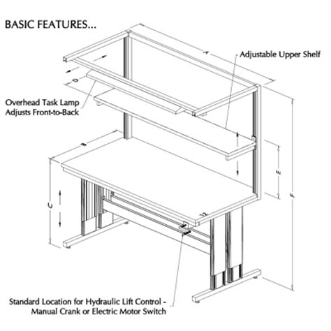 DIY Garden Bench Ideas - Free Plans for Outdoor Benches: Hydraulic Adjustable Workbench Legs