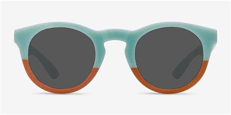 Sunset | Light Blue | Women Plastic Sunglasses | EyeBuyDirect