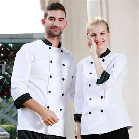 Free Shipping 2015 New Design Short Sleeve Chef Uniform Chef Work Unisex Cook Wear Personalized ...