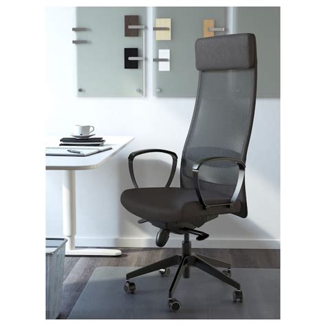 MARKUS Office chair, Vissle dark gray - IKEA
