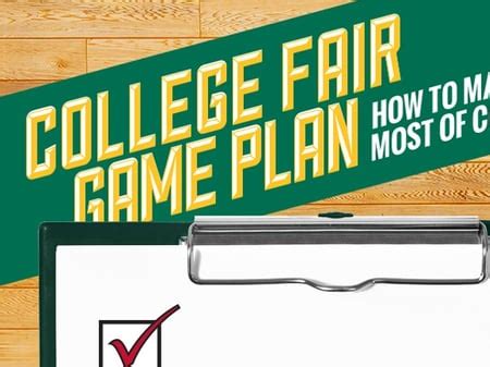 Download Our College Fair Checklist