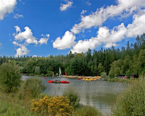 Center Parcs Lake stock photo. Image of lake, fishing - 4078092