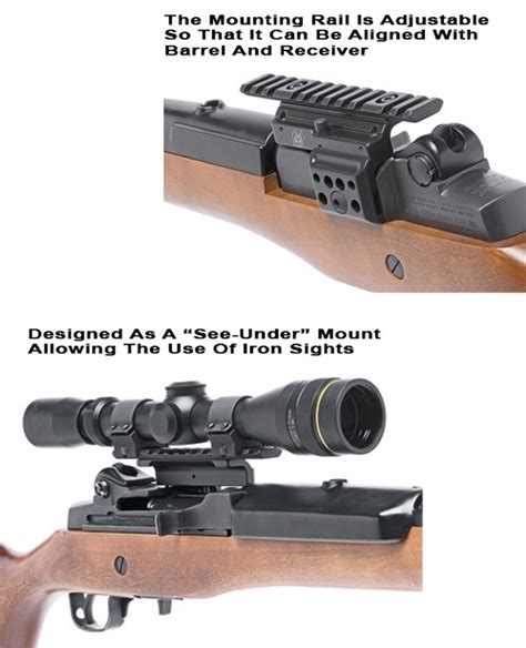 GG&G Ruger Mini 14 Scope Mount - Black - RUGERMINI.COM