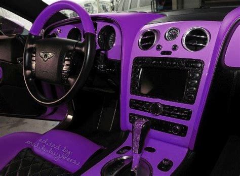 Purple car interior.....awesome | i love everythang PURPLE | Pinterest | Car upholstery ...