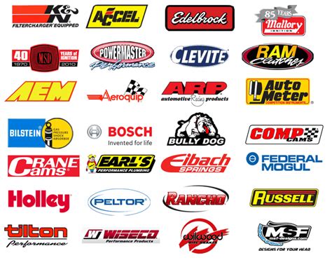 many different logos are shown together in this image, including the ...