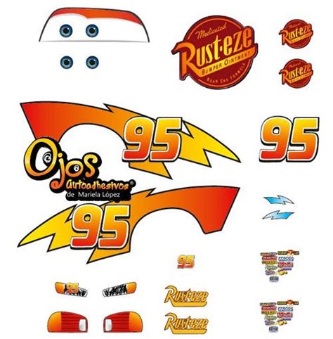 7 best lightning mcqueen printable decals – Artofit