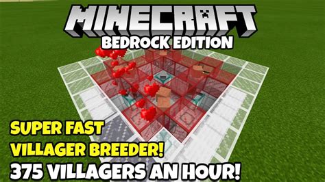 How To Make A Villager Breeder Bedrock