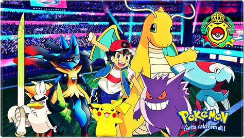 Ash's Galar team by LFLA-ART on DeviantArt