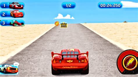 Car Lightning McQueen Race Online Speed Games - YouTube