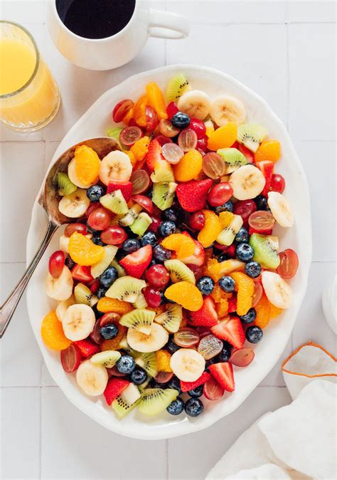15-Minute Breakfast Fruit Salad Recipe | Live Eat Learn