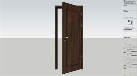 3421 Composite Doors Sketchup Model Free Download by Archi Trieu