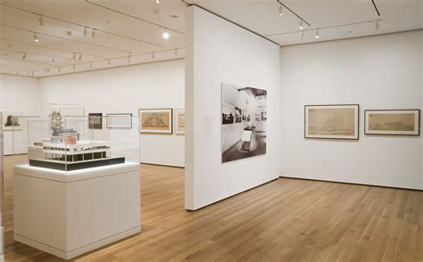 Installation view of the exhibition "75 Years of Architecture at MoMA ...