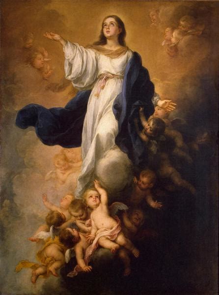 The Assumption of the Virgin, 1670 - Bartolome Esteban Murillo ...