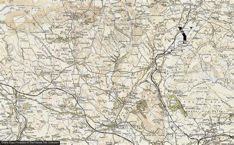 Old Maps of Yorkshire Dales Cycle Way, Yorkshire