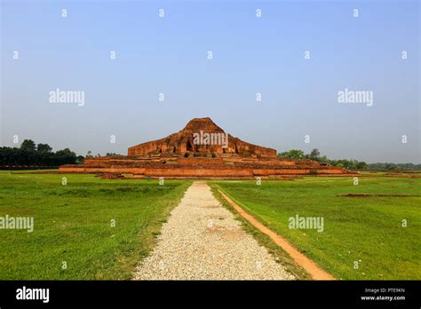 Paharpur Buddhist Monastery at Paharpur village in Badalgachhi Upazila ...