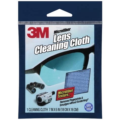 3M: Microfiber Lens Cleaning Cloth, 1 Ea - Walmart.com