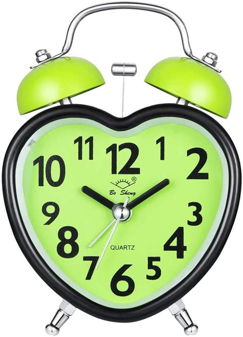 Alarm Clock for Kids, No Ticking&Silent Desk Bedside Travel Alarm Clock for Heavy Sleepers ...