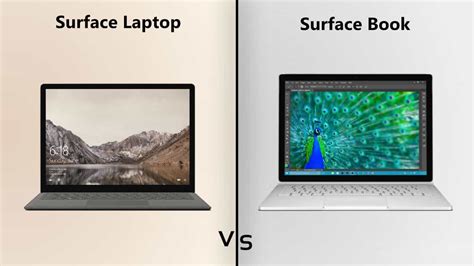 Surface Laptop vs. Surface Book detailed specs comparison - SurfaceTip